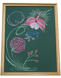 FB-0005 Painting with frame