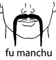 การไว้หนวดแบบ Fu Manchu