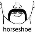 การไว้หนวดแบบ Horseshoe